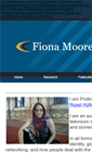 Mobile Screenshot of fiona-moore.com